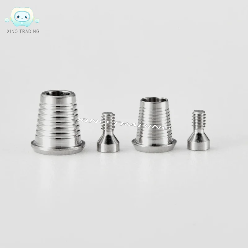 5PCS Grade 5 Titanium Base for Dental Implants Factory Temporary Prosthetics Abutment Multi Unit Straumann Ti Base