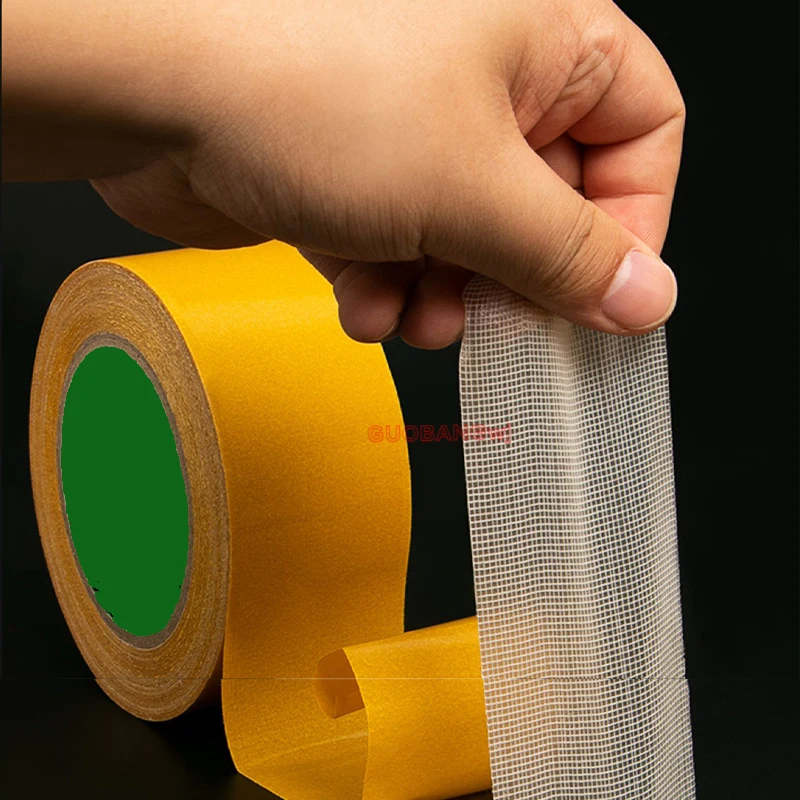 Mesh Cloth Double Sided Tape High Strength for Wall/Carpet/Wedding/Event Decoration,No-Residue Removable Fabric Tape for Balloon
