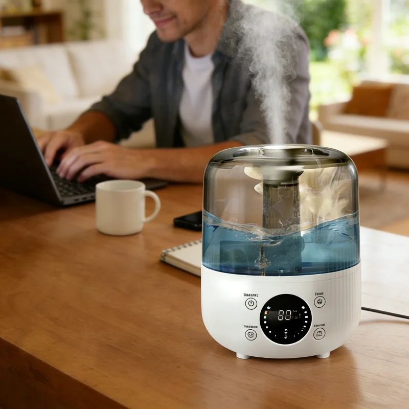 3L Professional Air Humidifier with Essential Oil Aroma Diffuser Large Capacity for Home Office Plant Mist Aromatherapy Diffuser