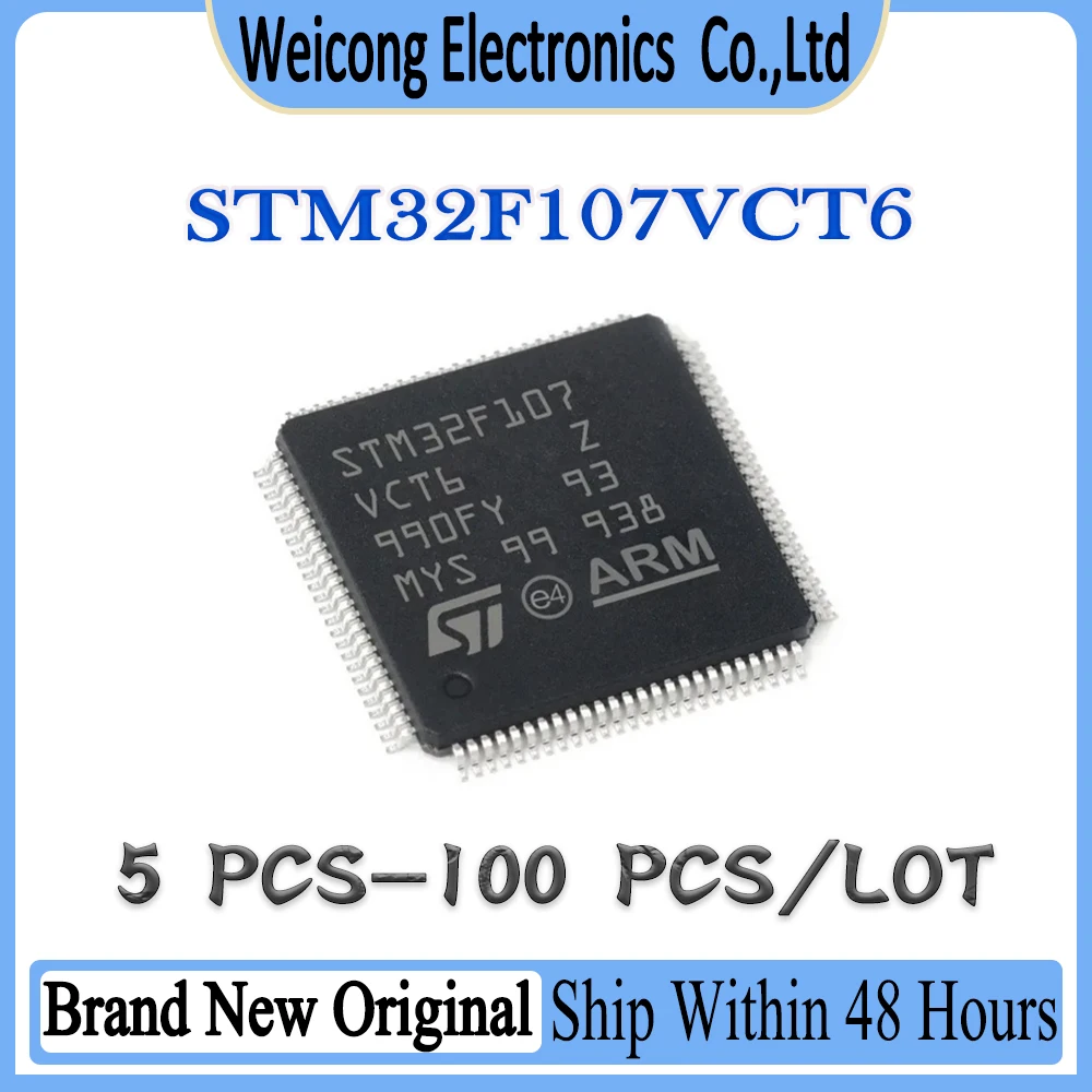 

New Original STM32F107 STM32F107VCT6 STM32F107VCT STM32F107VC STM32F107V STM32F STM32 STM IC MCU Chip LQFP-100