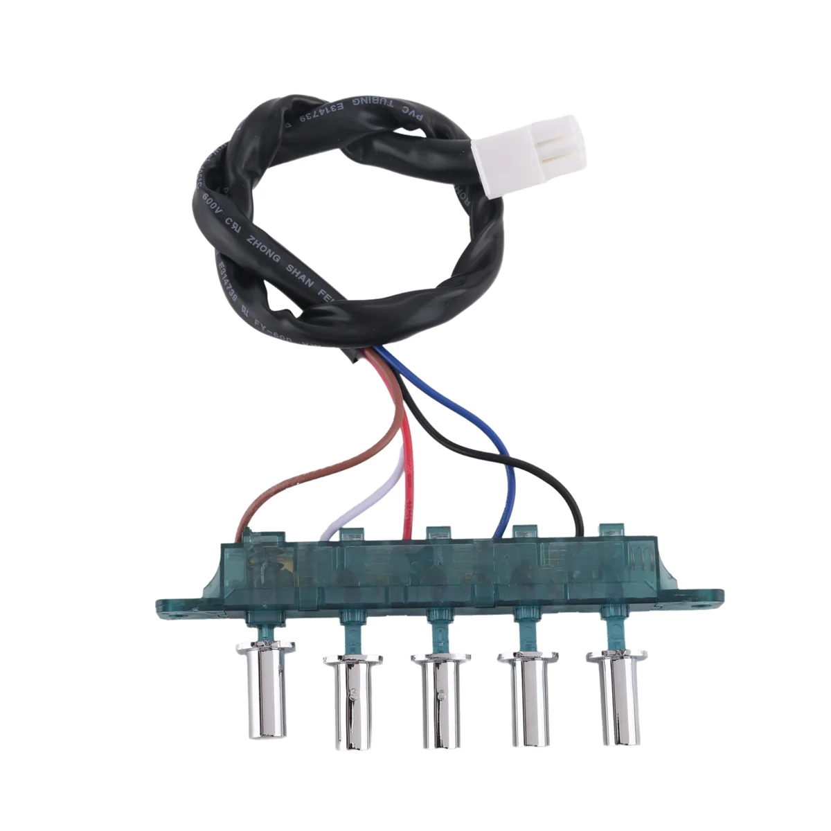 Faixa Hood Teclado Switch Control Board Painel, 5 Botão Switch Controller, 1 Peça