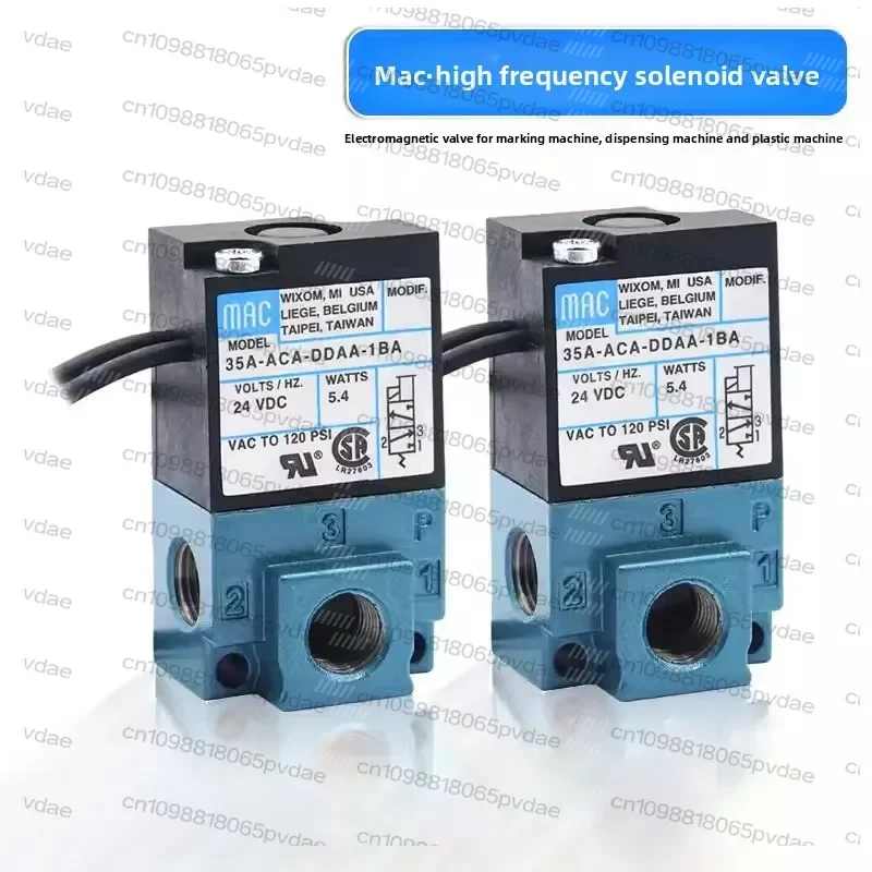 Tool Parts MAC 3 Port Electronic Boost Control Solenoid Valve  35A-ACA-DDAA-1BA 12v 24v With 6MM Tube Fittings Brassmuffler