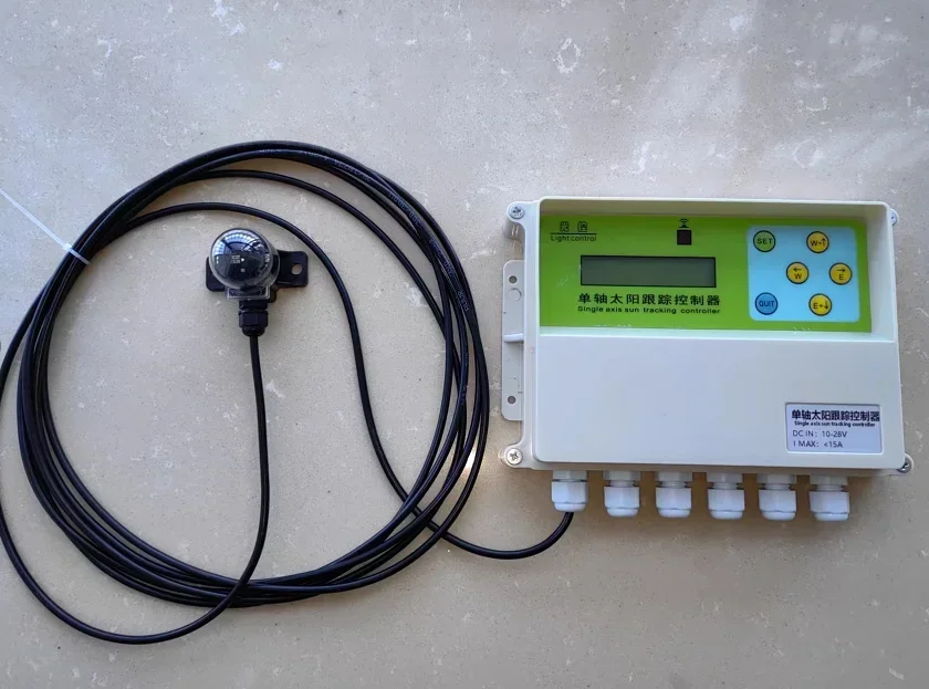 New High Current Single Axis Solar Automatic Tracking Controller Solar Panel Tracking System Solar Slant Sun Tracker Controller