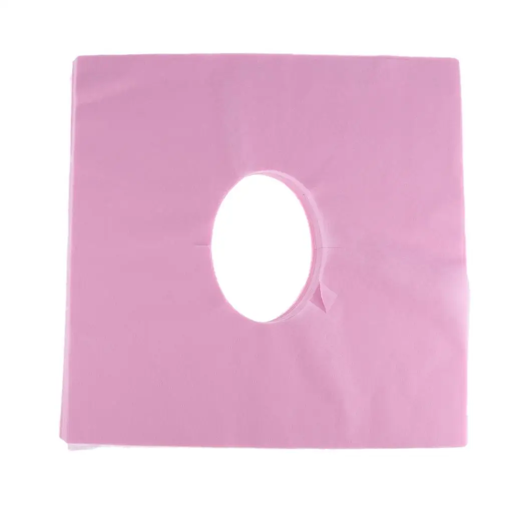 100pcs Non-woven Massage Disposable Headrest Paper/ pillow insserts Cover