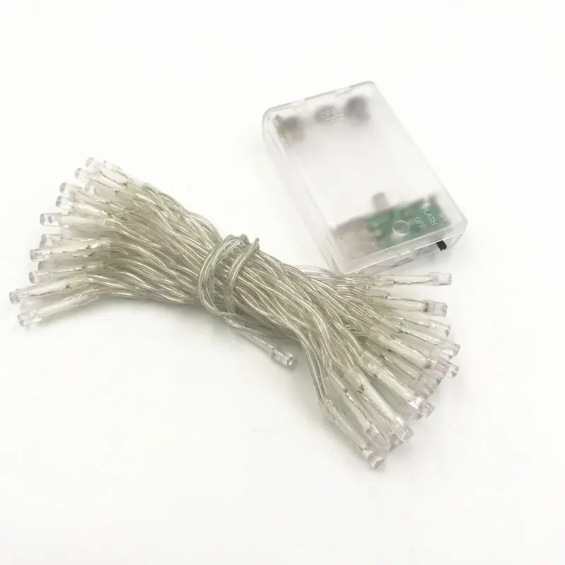 Guirlande lumineuse LED 2M 3M 4M 6M 10M, 3 piles AA, étanche, féerique, lumières de noël, pour fête de vacances, décoration de mariage