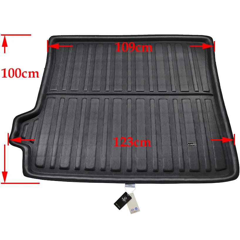 Car Rear Trunk Liner Cargo Boot Mat Floor Tray Protector Carpet For Jeep Grand Cherokee WK2 2011 2012 2013 2014 2015 2016 - 2019