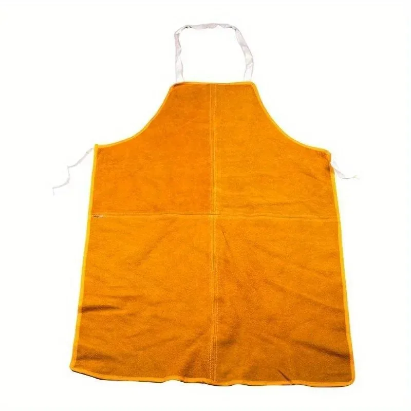 

1 PC Washable Heat Insulation Cowhide Leather Welding Apron Soldering Protective Clothing Blacksmith