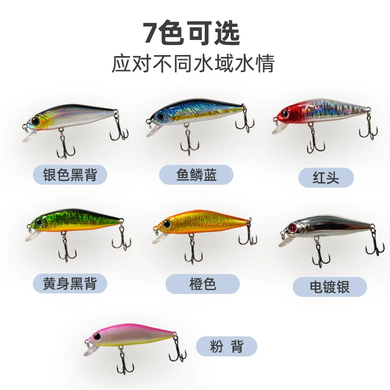 Fishing Lure  5.8cm 5g Floating Water Mini Minnow Hard Lure Artifical Small Crankbait Pencil Wobblers Hard Bait