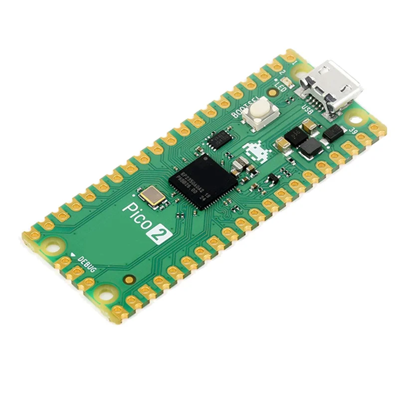 

Superb For Raspberry Pi Pico 2-M Development Board RP2350 Microcontroller ARM Cortex-M33 Hazard3 RISC-V Soldering Pin Header