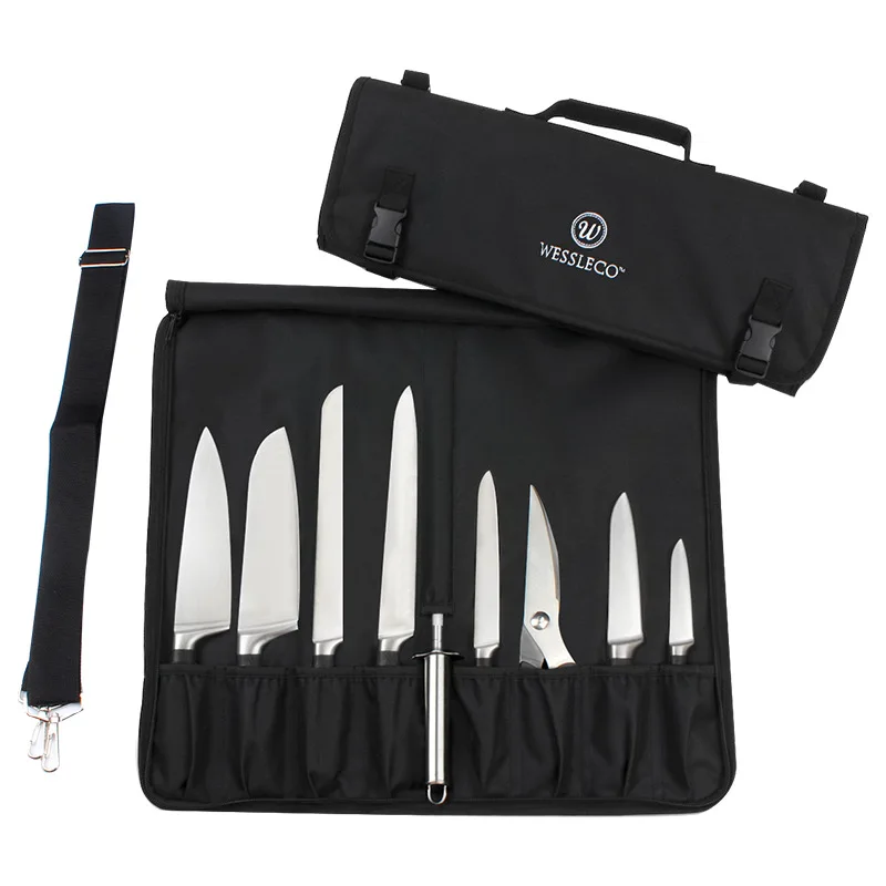 

1PC Chef Knife Storage Bag Roll Type Knife Bag Waterproof And Wear Resistant Western Tableware Storage Bag