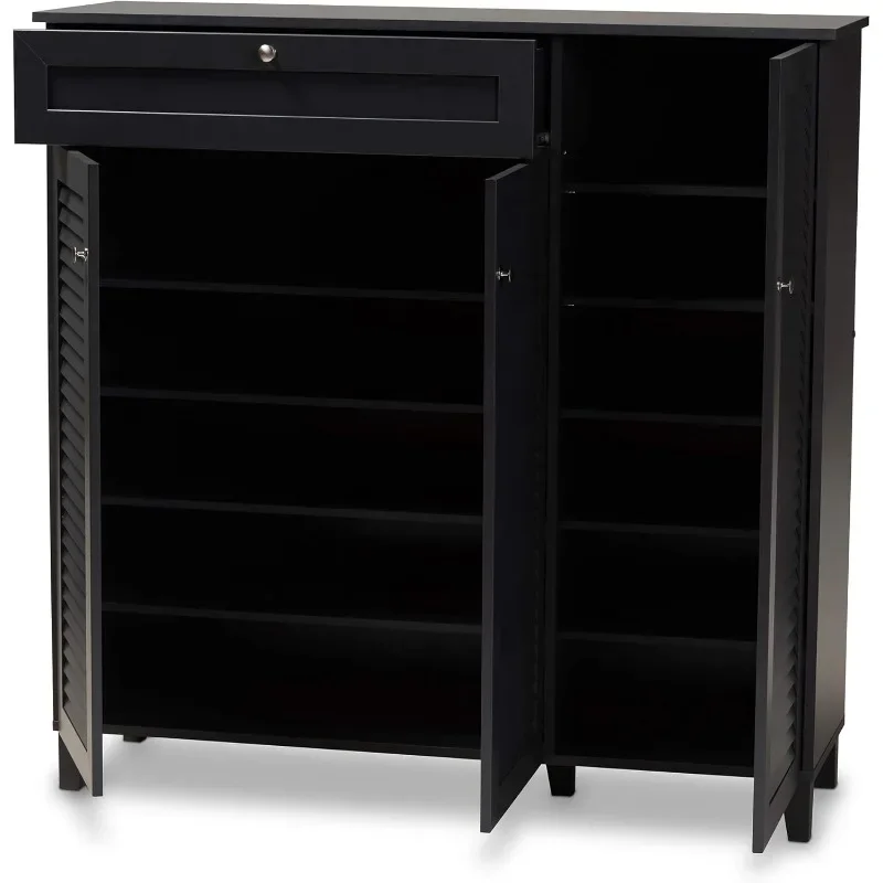 Armoires à chaussures, taille unique, gris