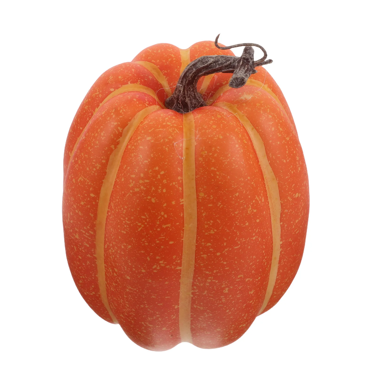 Artificial Pumpkins Orange Realistic Foam Halloween Thanksgiving Autumn Home Decoration Seasonal Pumpkin Decor