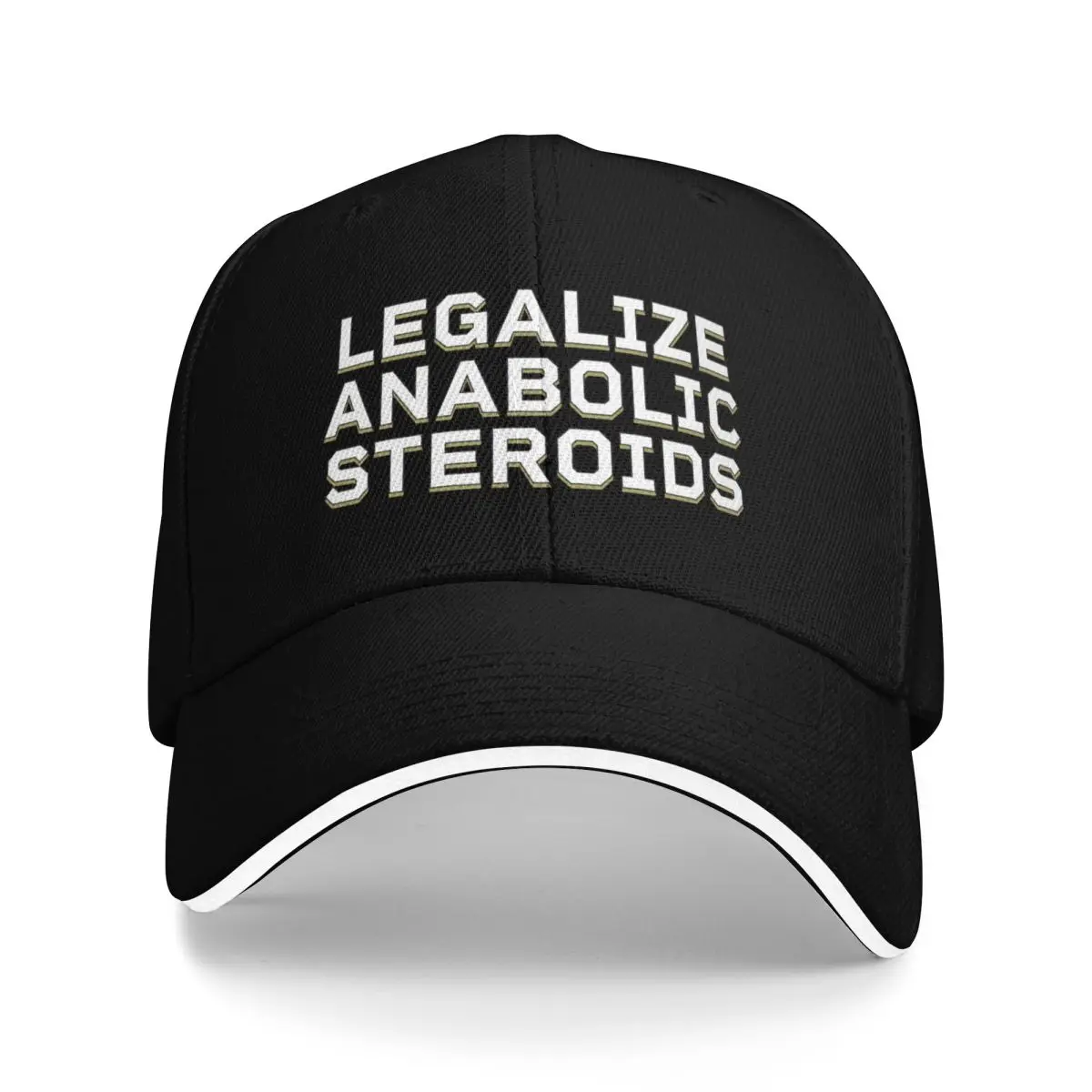

LEGALIZE ANABOLIC STEROIDS Baseball Cap |-F-| Streetwear Sunhat Hat Baseball Cap Male Women's