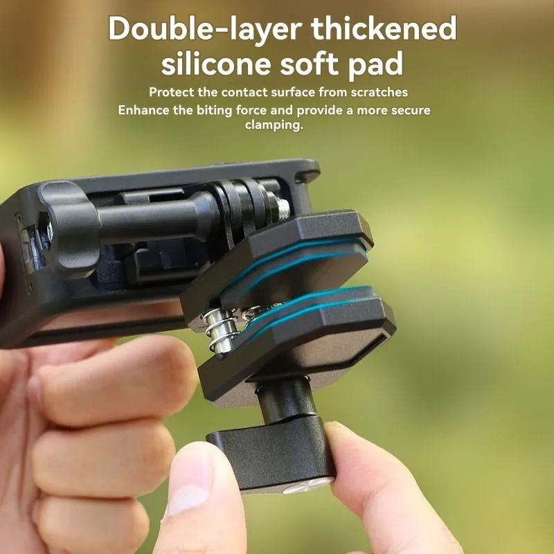 24-Hour Delivery Motorcycle Aluminum Clip Windshield Mount For X5 For Gopro For Ace Accessories Clamp