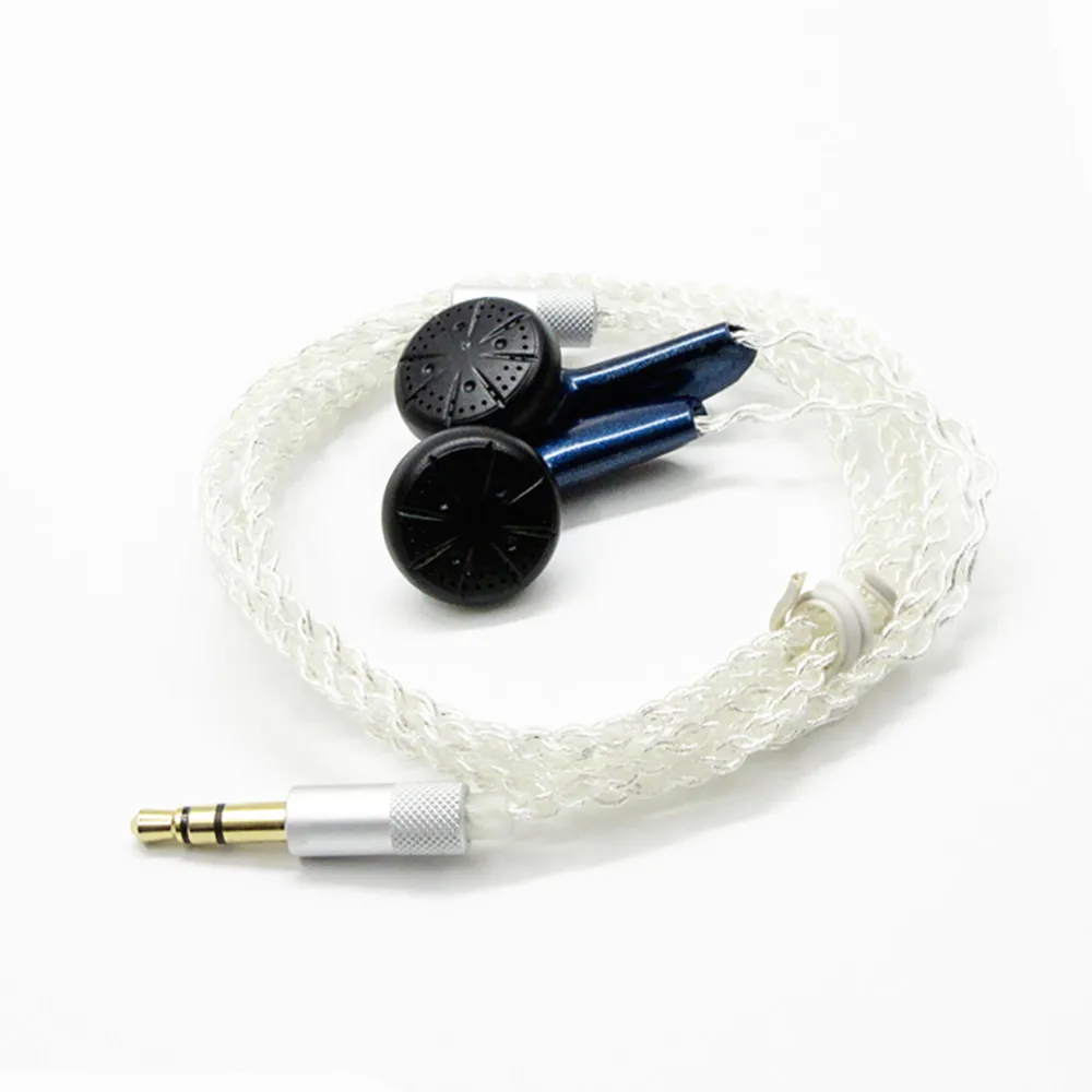 FENGRU DIY MX500 In-ear Earphones Flat Head Plug DIY Earphone HiFi Bass Earbuds DJ Earbuds Heavy Bass Sound Quality