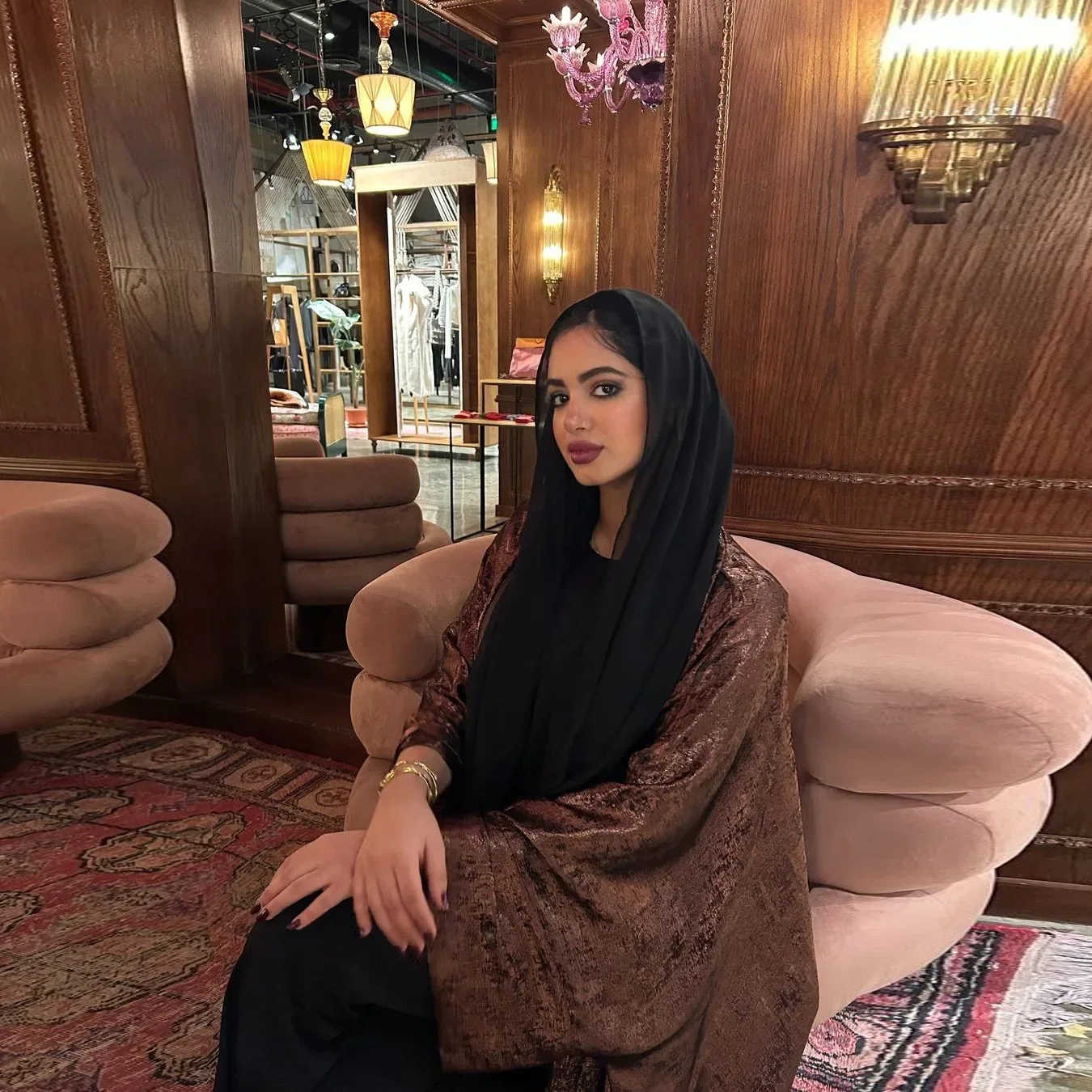 Bronzing Satin offen Abaya Kimono Strickjacke muslimische Abayas für Frauen Dubai Luxus Truthahn bescheidene islamische Outfit marok kanis che