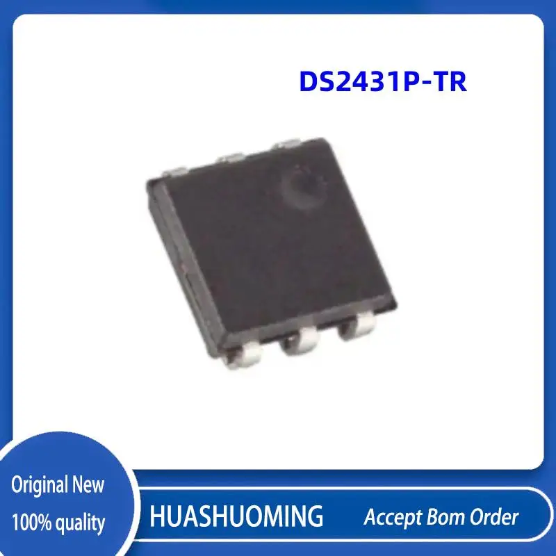 NeW 10Pcs/LoT  DS2431P-TR DS2431P    TSOC-6