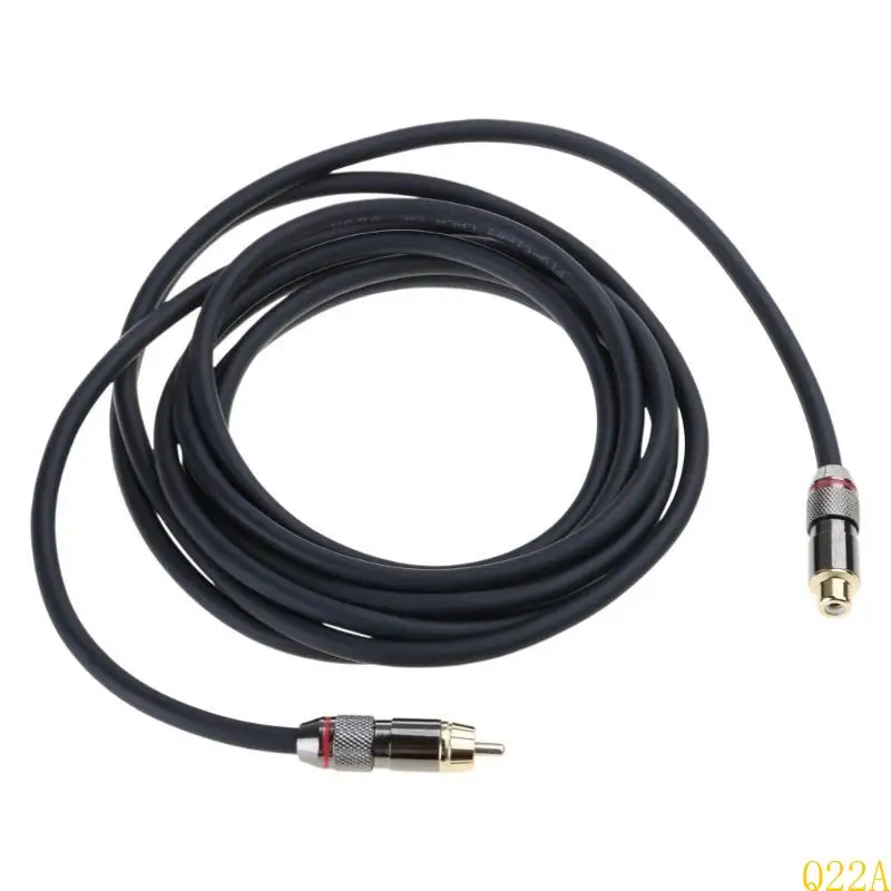 Q22A Sound Extension Cable Improved Break Resistance,for Home Theater, HiFi Connection, Subwoofer to Amplifiers Wire