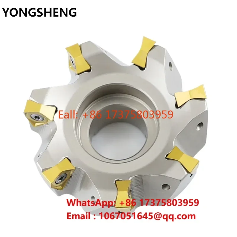 Highly Cost Effective Milling Cutter For Square-shoulder Milling With WNMU080608 Insert