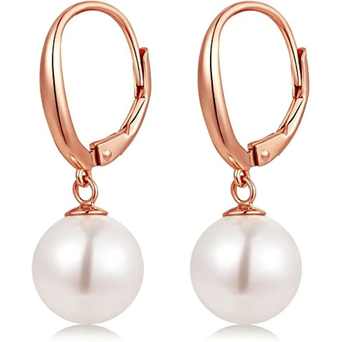 

S925 Hypoallergenic Pearl Drop Earrings Silver Jewelry for Women