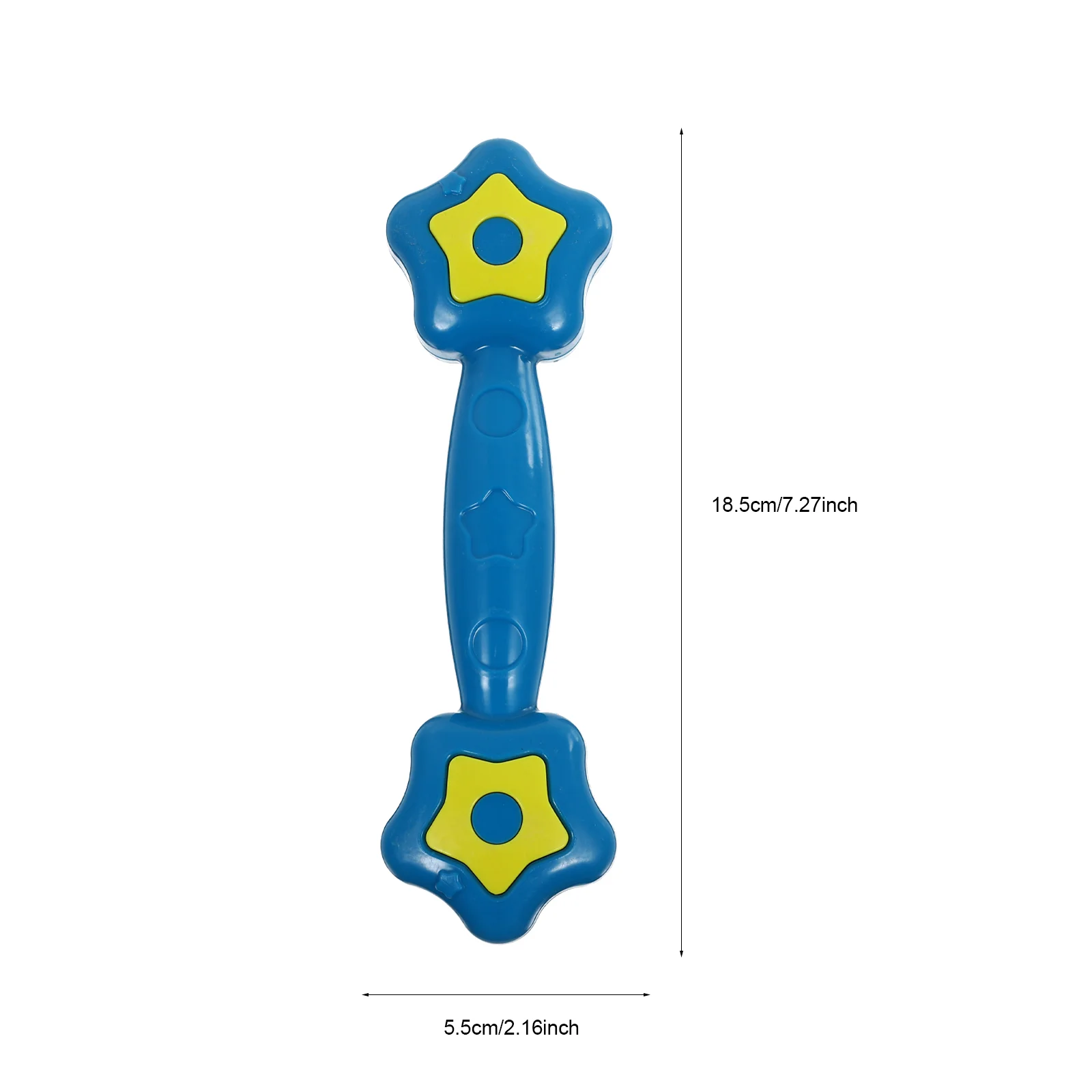 4 pçs brinquedo haltere jardim de infância crianças brinquedos esportes pré-escola braço treinamento ginástica azul exercício pré-escolar