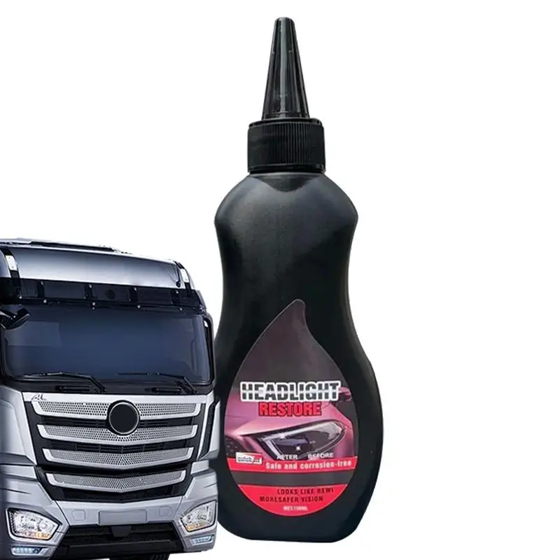 

Headlight Repair Agent 150ml Car Headlight Scratch Restoring Fluid Headlight Cleaner Scratch Repair Agent For Polishing