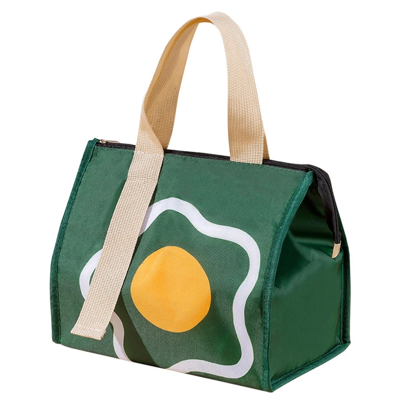 Fiambrera térmica portátil de dibujos animados para mujeres y niños, bolsas de almacenamiento de alimentos, bolsa de Picnic de viaje, bolsa Bento enfriadora aislada