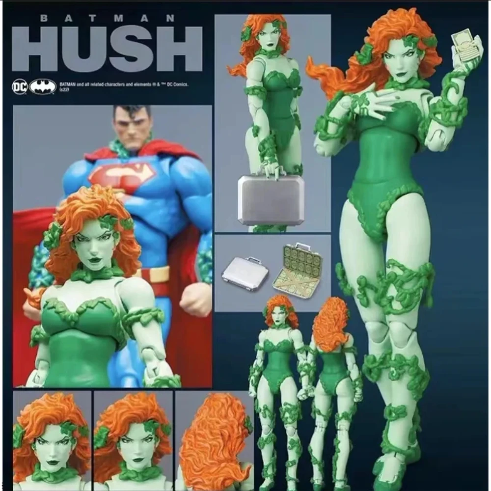 100% Original Mafex 198 Mafex Poison Ivy Batman Hush Ver. In Stock Anime Action Collection Figures Model Toys Figura