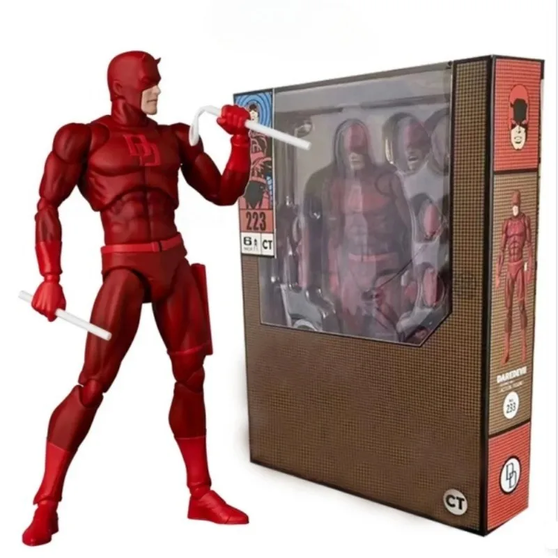 Ct Toys Daredevil Mafex 223 Wersja Komiksowa SHF Figurka Akcji Kolekcjonerski Model 16cm Zabawka dla Dzieci Prezent — 2