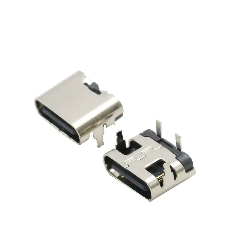 Type C USB Connector Female Charging Port Jack 2/6/14/16/24 Pin Type-C Socket PCB Soldering SMD SMT DIY Repair Type C Adapter