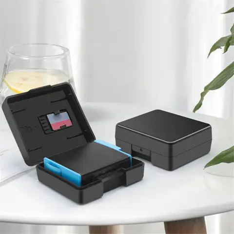 GoPro Hero 11 10 9 8 7 6 5 NND용 TF 카드 홀더가 있는 배터리 보호 보관함 케이스