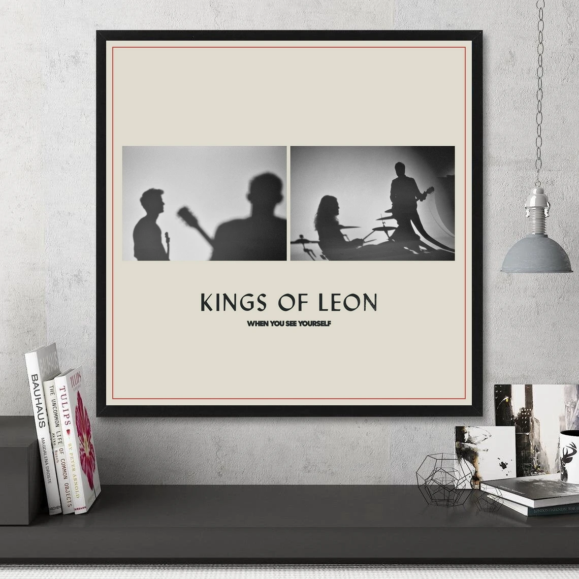 Kings Of Leon When You See Yourself Music Album Poster Canvas Art Print Home Decor Wall Painting ( No Frame )