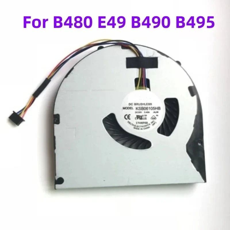 

Оригинальный вентилятор для процессора ноутбука B480 E49 B490 G460 Z460 G465 G430 G450 Y460 Y470