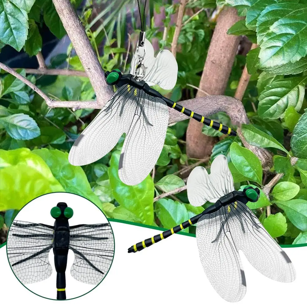 Simulation Dragonfly Mosquito Repellent Ornament Simulation Dragonfly Animal Model For Outdoor Garden Farm F7z2