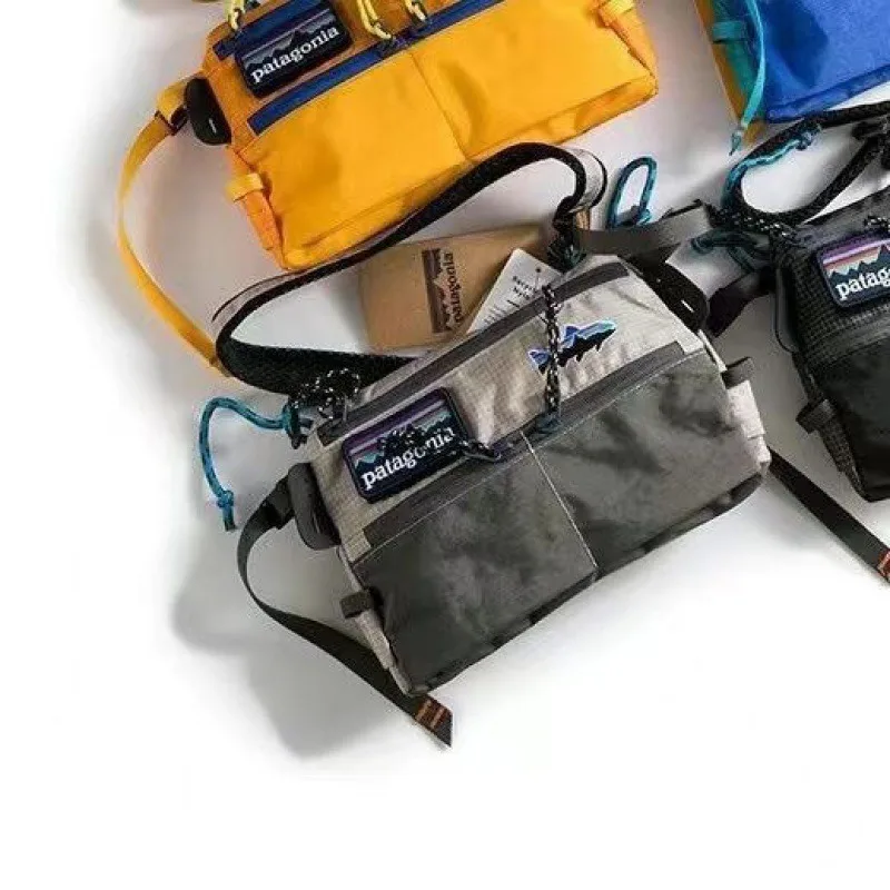 Bata nuevo bolso de pesca para hombres y mujeres, bolso tipo sobre de colisión de Color a la moda, bolso cruzado personalizado, deportes de ocio