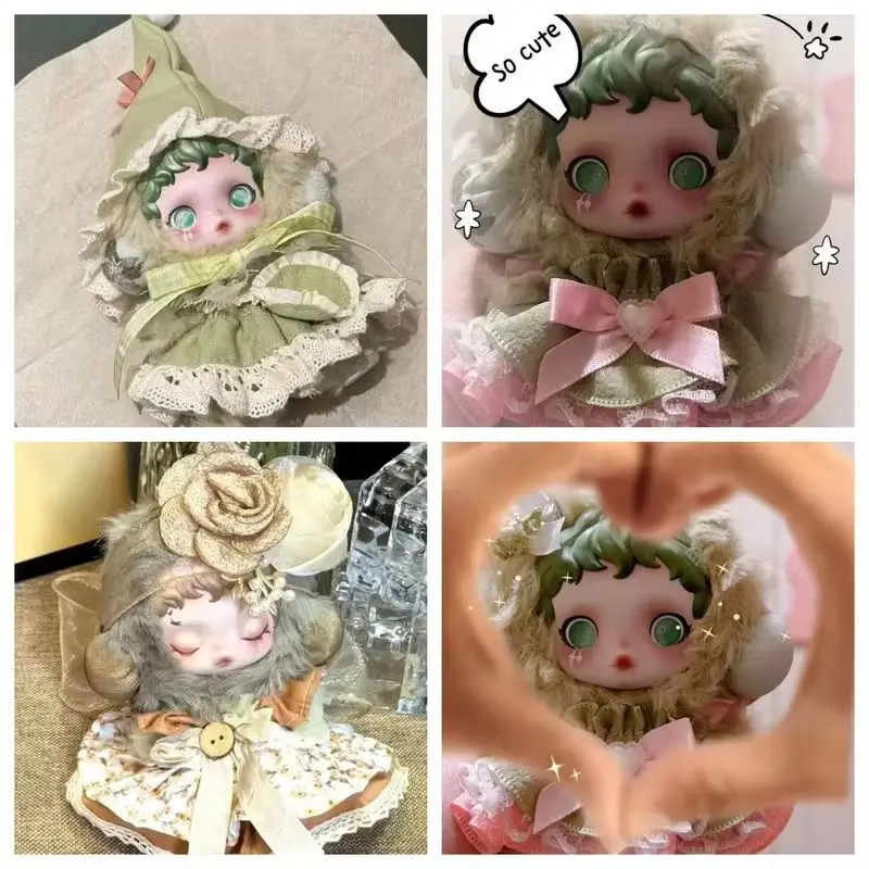 

Chic Doll Clothes For Skullpanda V1 V2 Diy Doll Clothing Set Handmade Princess Dress Replacement Costume Vinyl Dolls Accessories