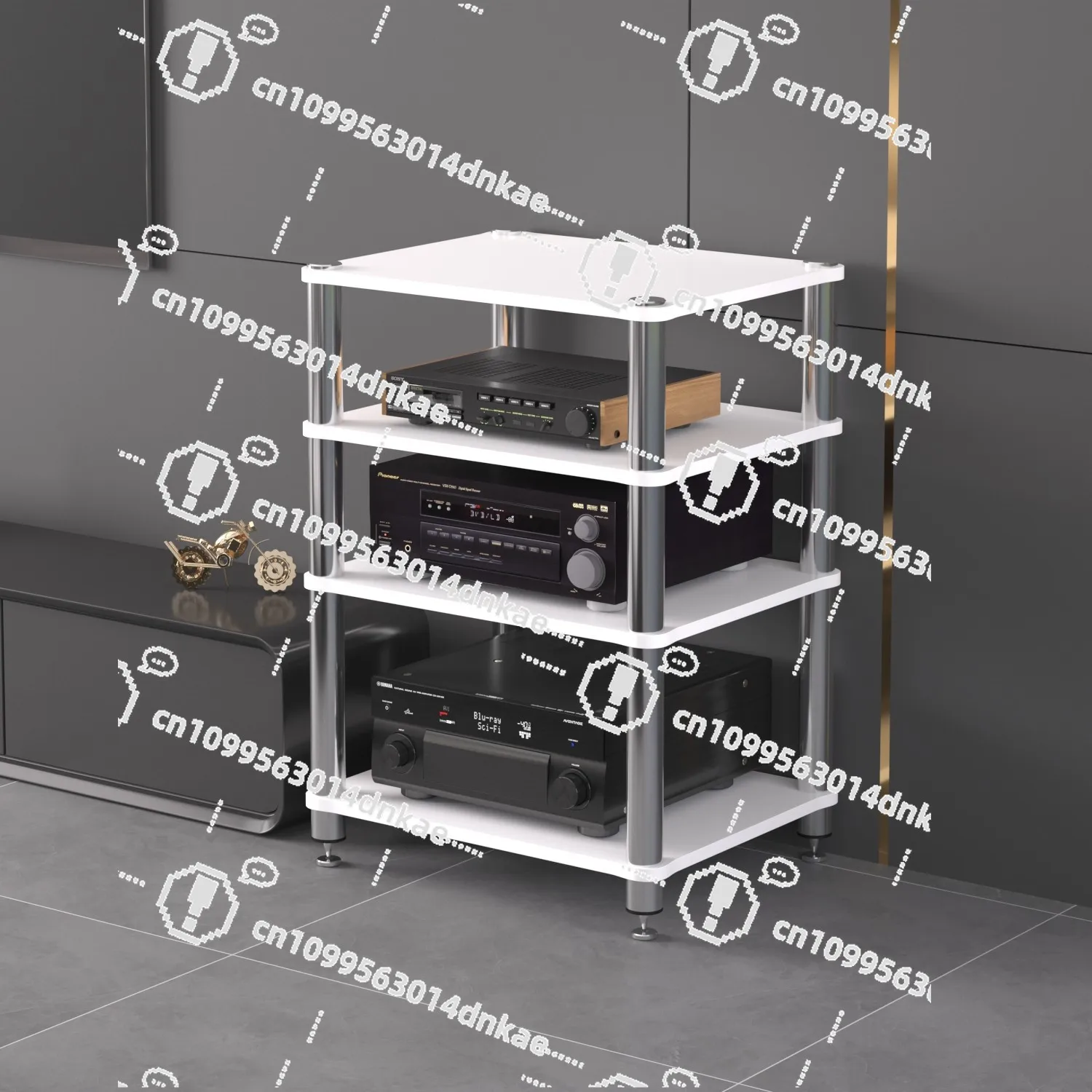 Power Amplifier Cabinet Power Amplifier Rack Power Amplifier Rack Audio Cabinet Audio and Video Equipment Rack Shock Absorber TV
