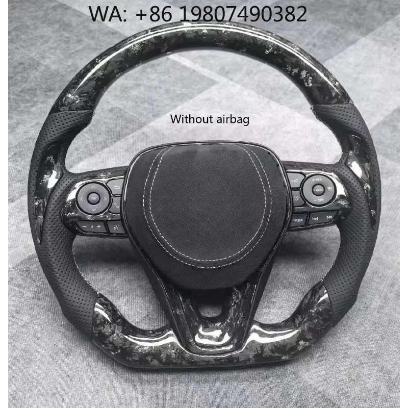 

F Series Flat Bottom Sport Leather Steering Wheel Hot Modified Upgrade With Black Button Design F10 F30 F80 F82 F90