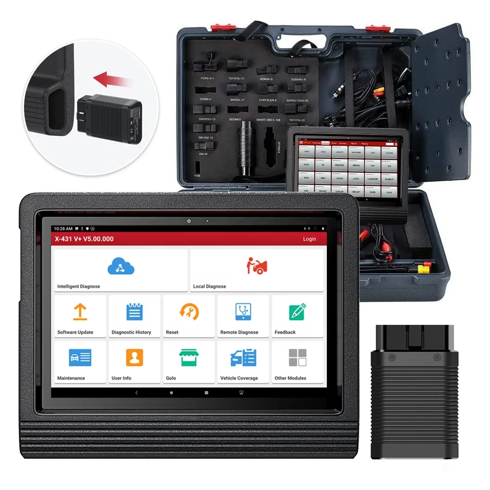 

2022 global version launch X431 v plus car diagnostic scanner auto tool full system automotive ecu coding auto diagnostic