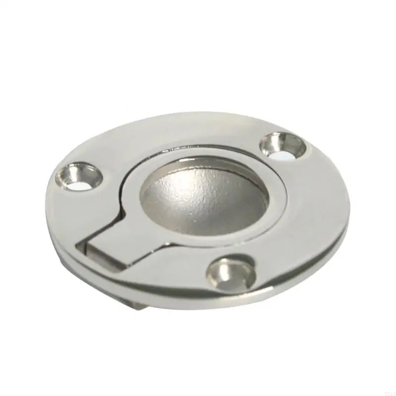 Recessed Furniture Cabinet Pull Handle Ring Door Knobs Handle Pull Ring for Boat 72XB