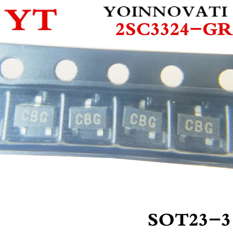 20PCS 100PCS 2SC3324-GR 2SC3324-G 2SC3324 SOT-23