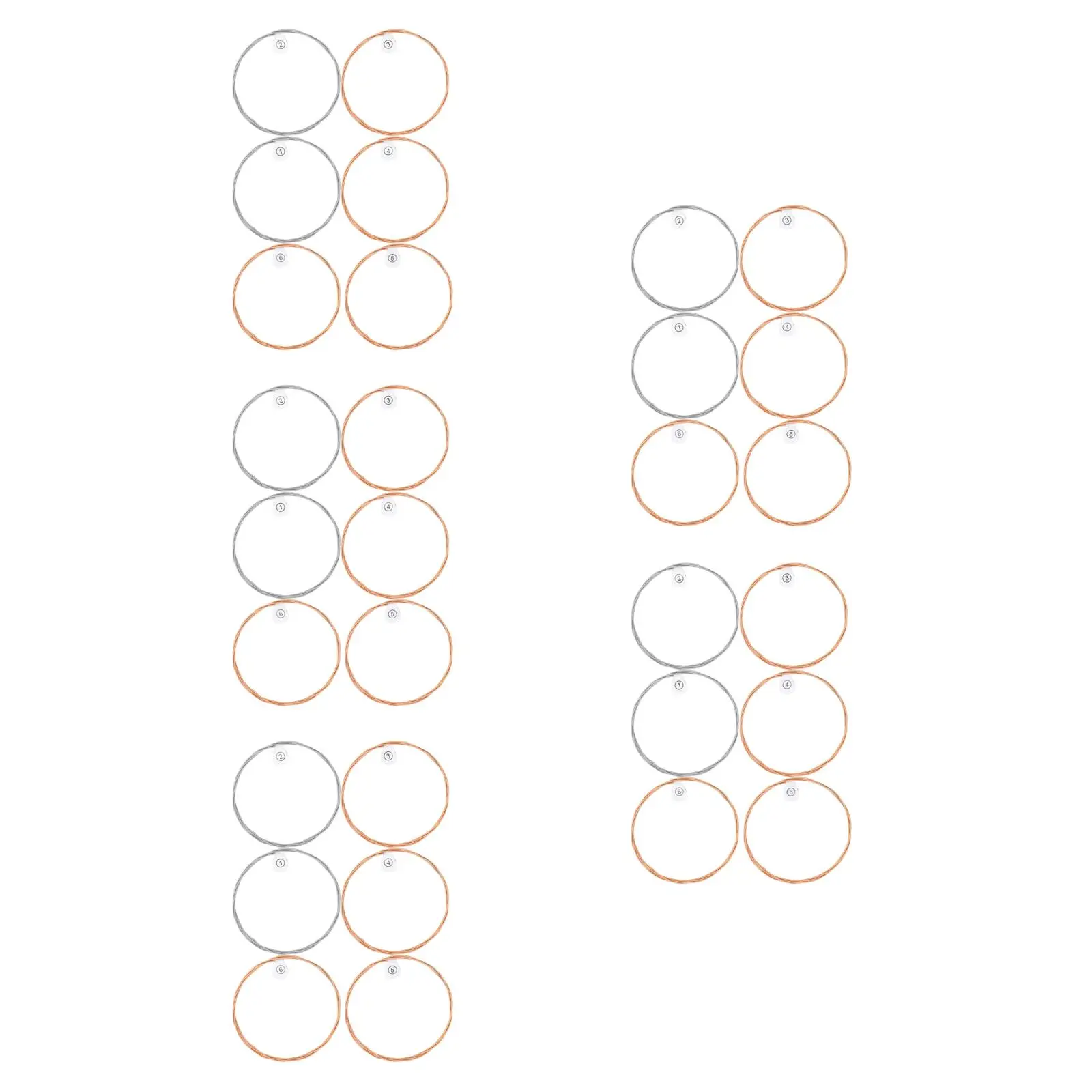 

5pcs 5 Pieces for Acoustic Universal First Guitar Cuerdas De Guitarra Spanish Guitalele