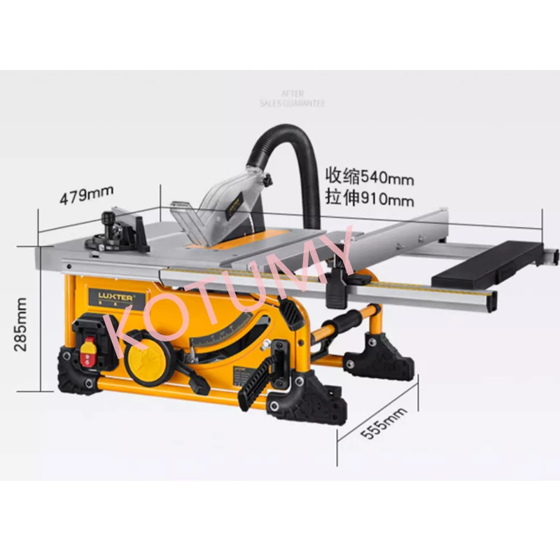 8-Inch Household Woodworking Table Saw Electric Multi-Function Precision Dust-Proof Decoration Circular Saw  Cutting Machine