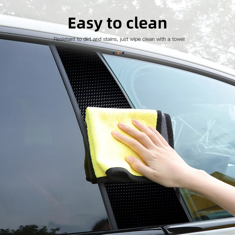 ملصقات السيارات B-عمود مركز العمود الديكور غطاء مقاوم للماء شارات الحيوانات الأليفة اكسسوارات السيارات لشروليه سبارك كابتيفا Z71 الشراع