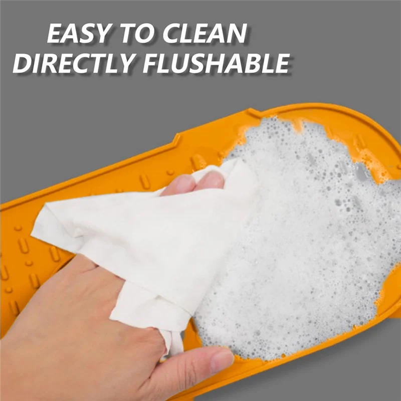 ABGR-سيليكون صنبور استنزاف الوسادة المنزلية بالوعة المطبخ صنبور وسادة سميكة استنزاف الوسادة 14X52cm