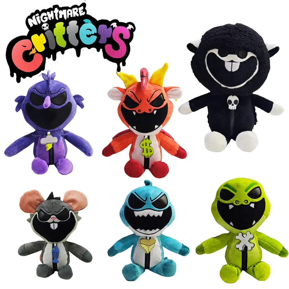 New Nightmare Critters Plush Nightmare Critters Toy Stuffed Nightmare Animal Soft Toy Doll Birthday Halloween Christmas Gift