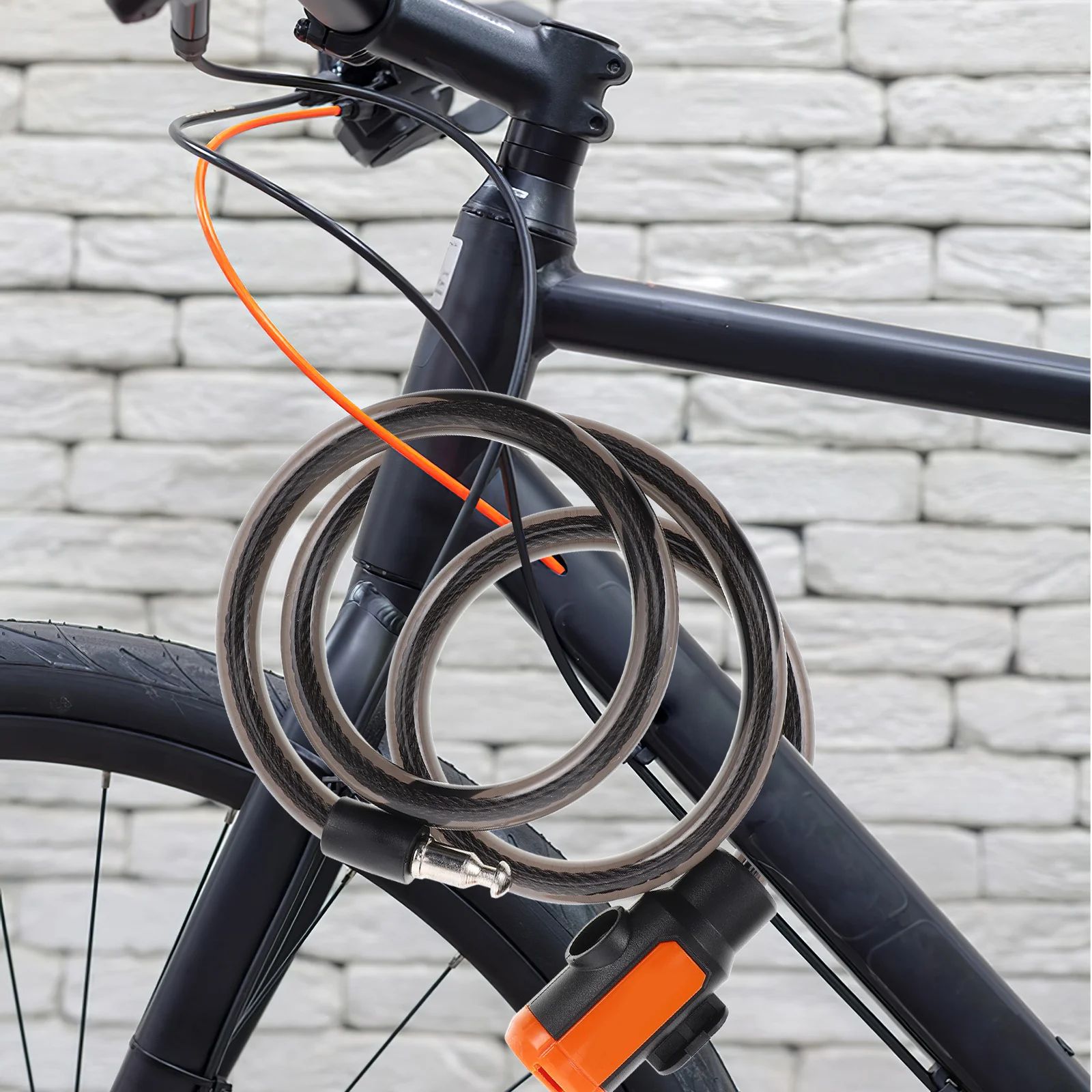 

Portable 100cm Steel Cable Lock Anti Theft Bike Lock for E-Bikes Scooters Kids Cycles Motorcycles Cycling Protection