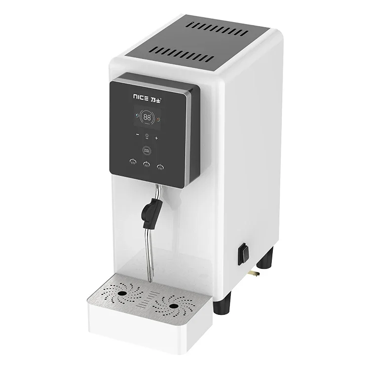 Commercial Automatic Single Head Steam Milk Foam Machine 6L 200V Milk Bubble Steamer Coffee Frother Machine