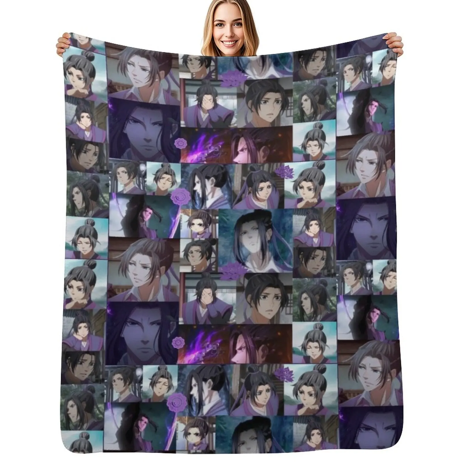 

Jiang Cheng - Mo Dao zu shi - Grandmaster of Demonic Cultivation - The Founder of Diabolism Throw Blanket Christmas blanket gift