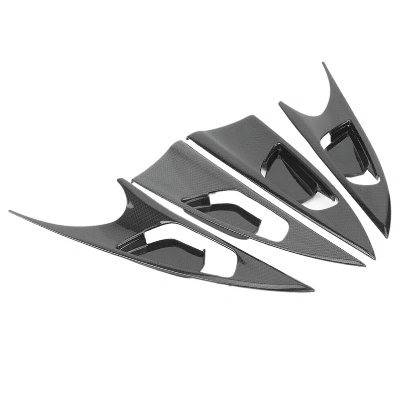 

Carbon Fiber Style Inner Door Handle Bowl Panel Cover Trim Replacement Spare Parts For Civic 10Th 2016-2021 Sedan-ABQF